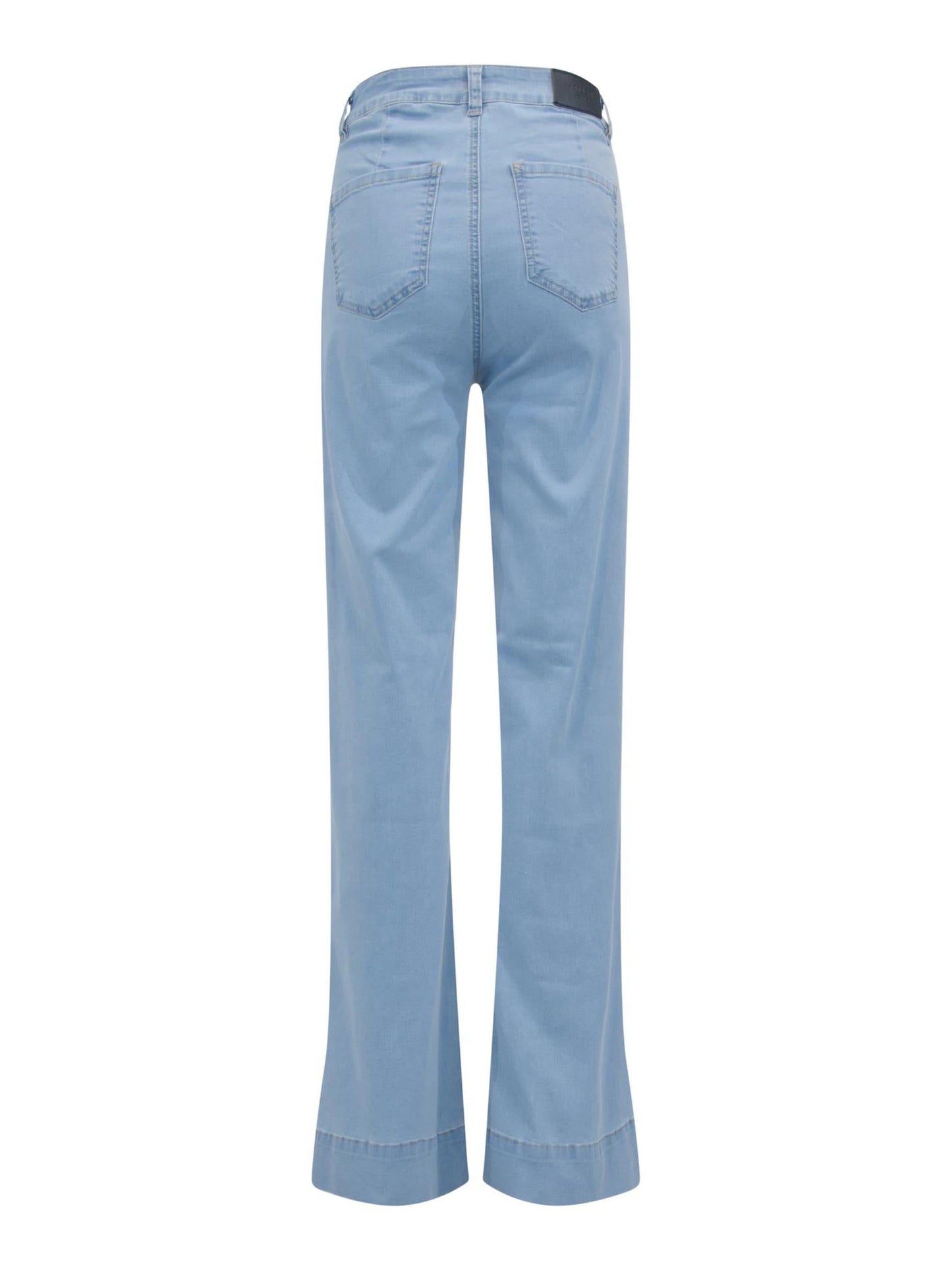 Bootcut damejeans med lommer – Lys blå | LØVIA