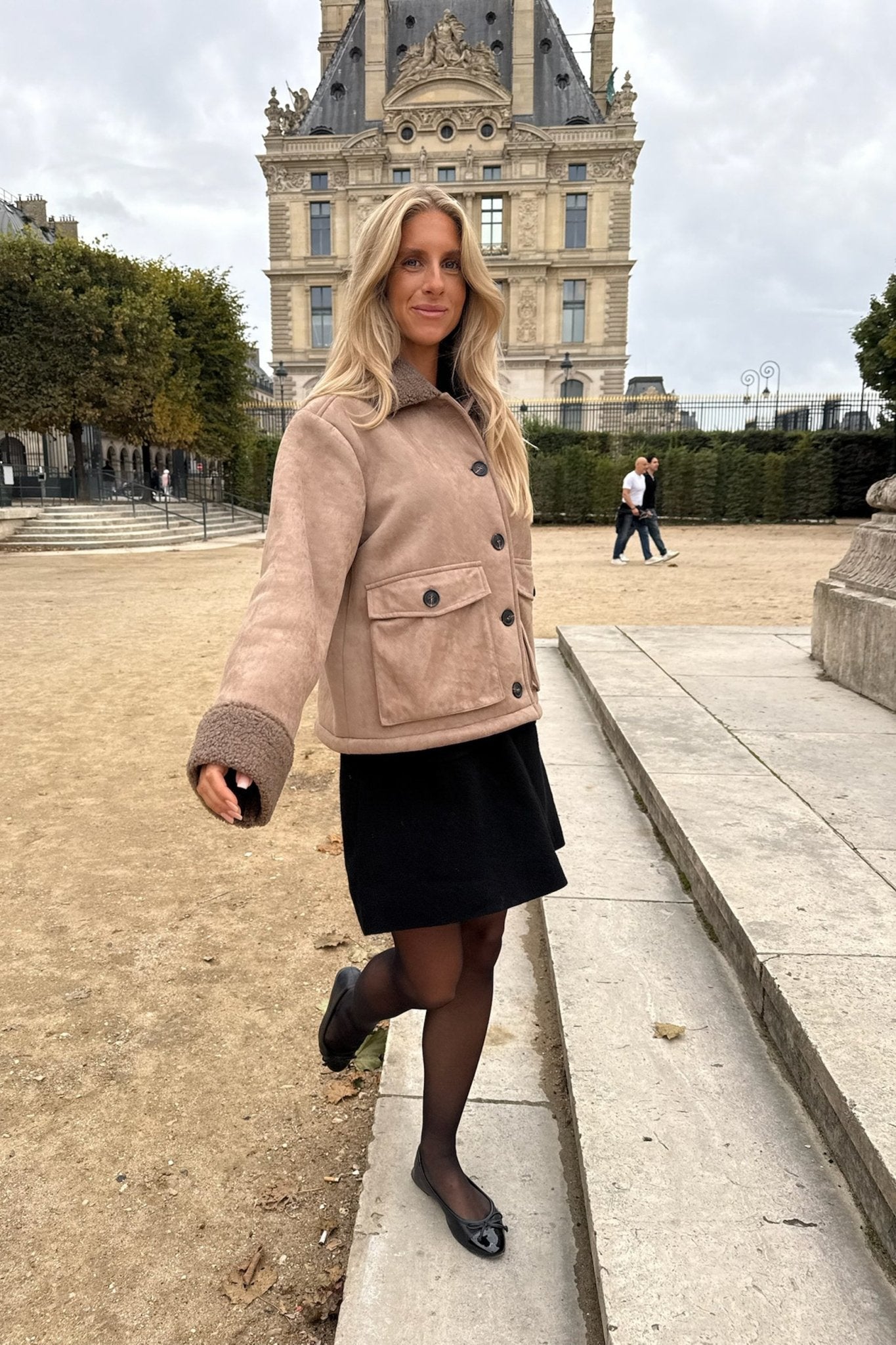 Sia Teddyjakke i Lys Brun